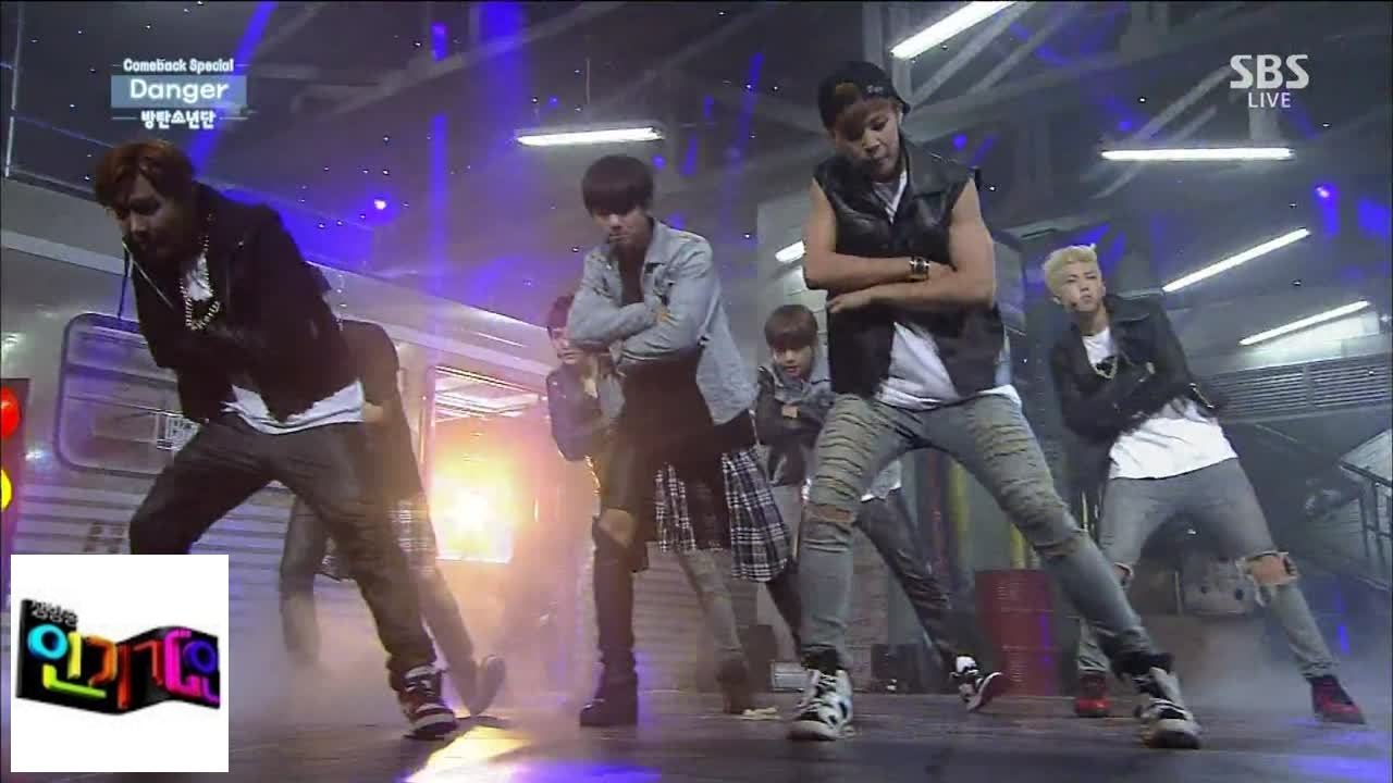 [Опасные бойскауты] Danger @ Popular Inkigayo 140824