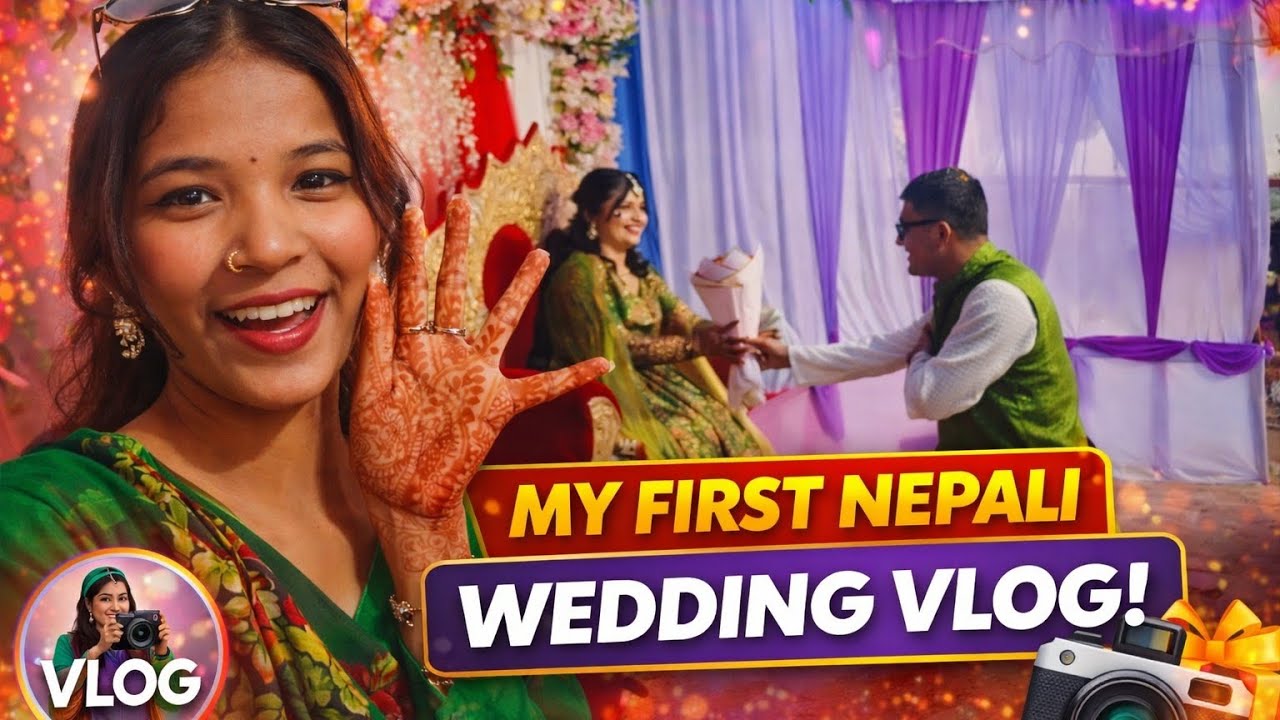 Day_07/30✨My First Nepali Wedding Vlog |First Time in Nepal Wedding Experience🇳🇵#fyp #explore #vlog 