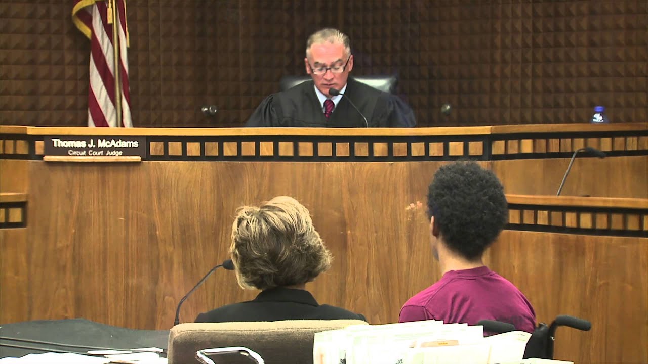 Paralyzed teen sentenced for armed robbery