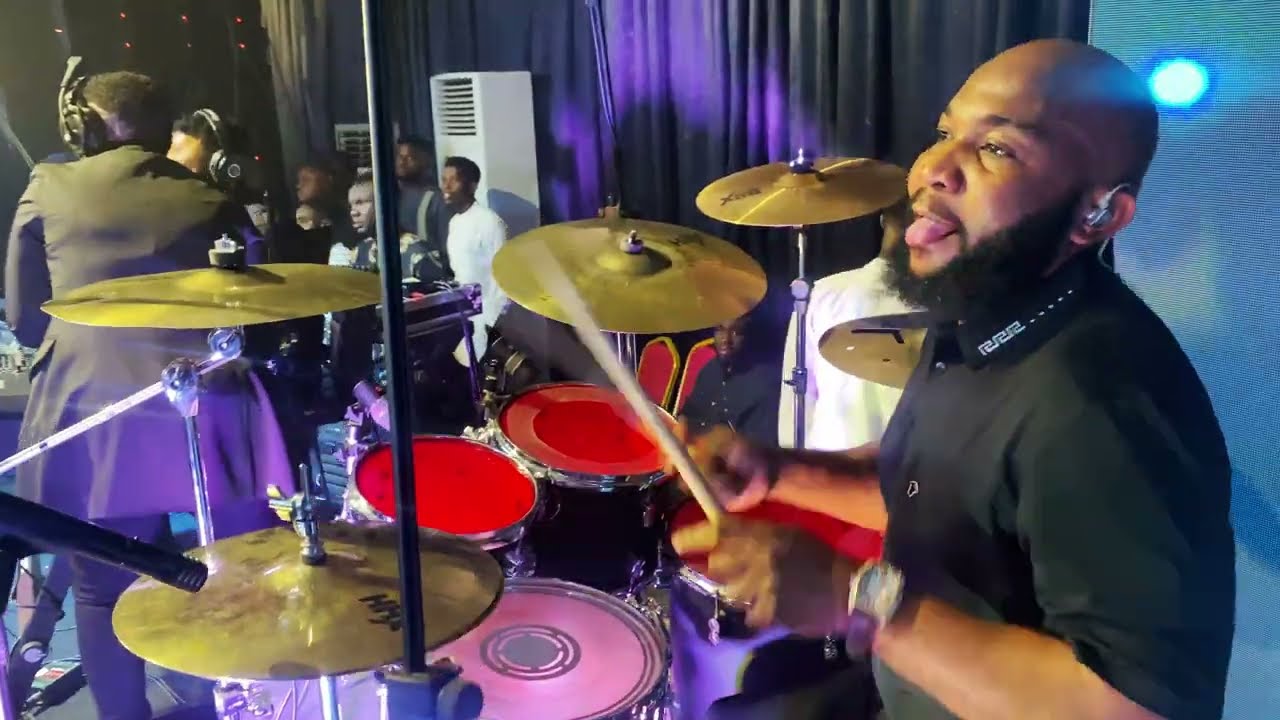 Musicians played from the HEART @PastorJerryEze Thanksgiving Service