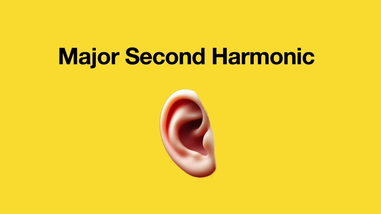 Ear training | Major Second Interval Harmonic