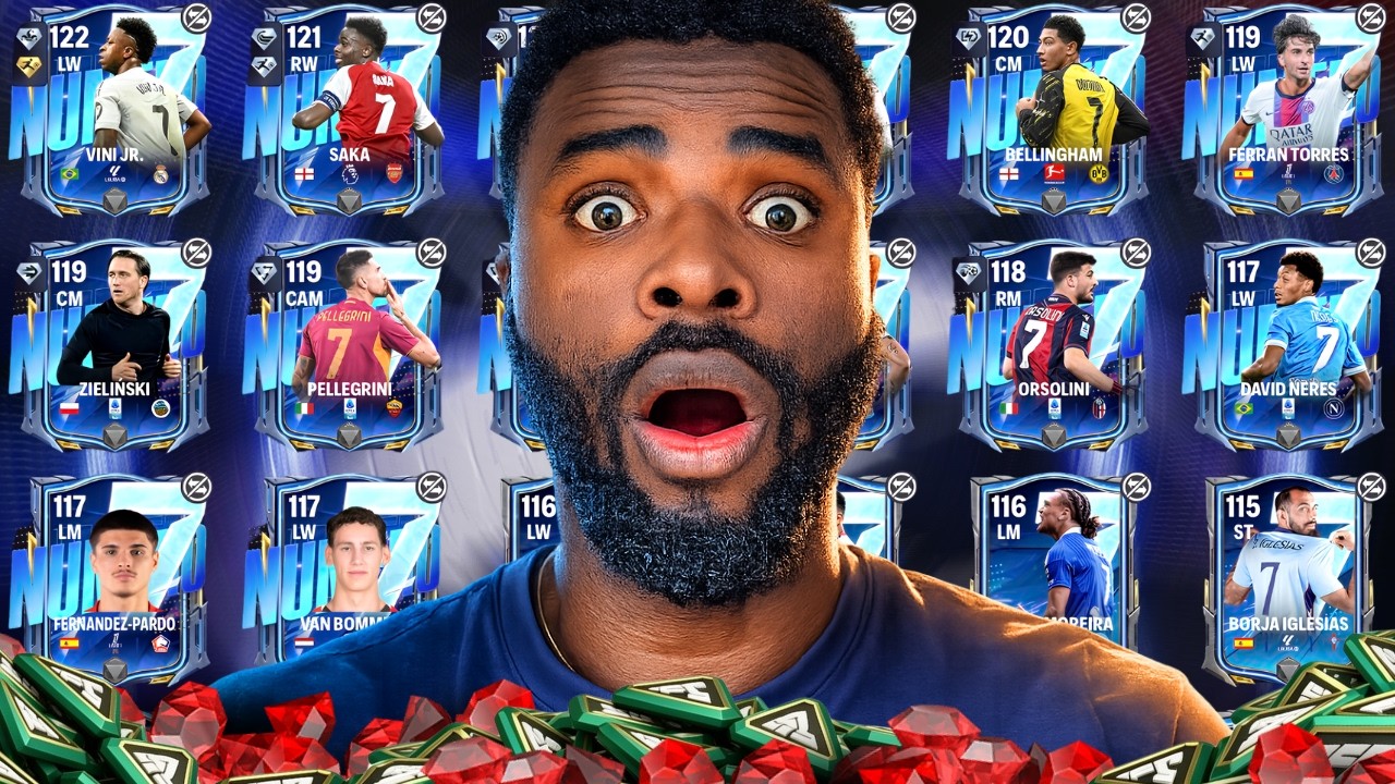 NUMERO 7 PACK OPENING | FC MOBILE LIVE