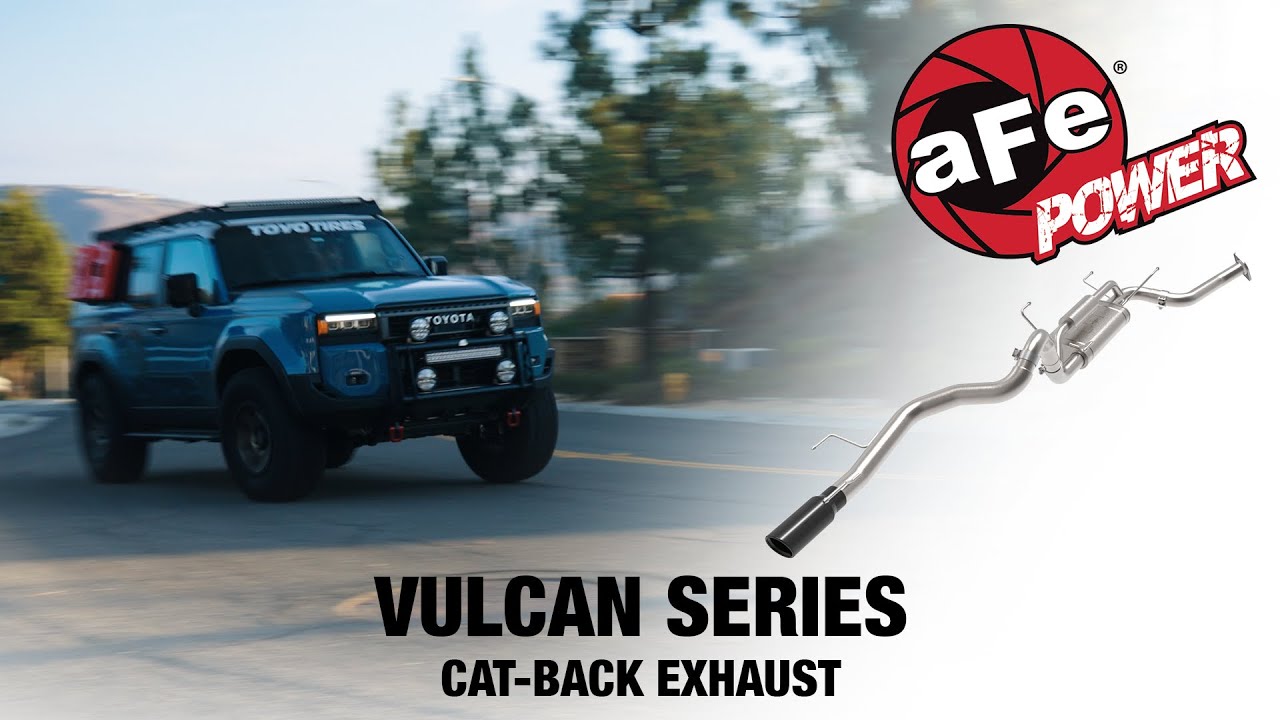 Hear the Toyota Land Cruiser (J250) Cat-Back Exhaust System