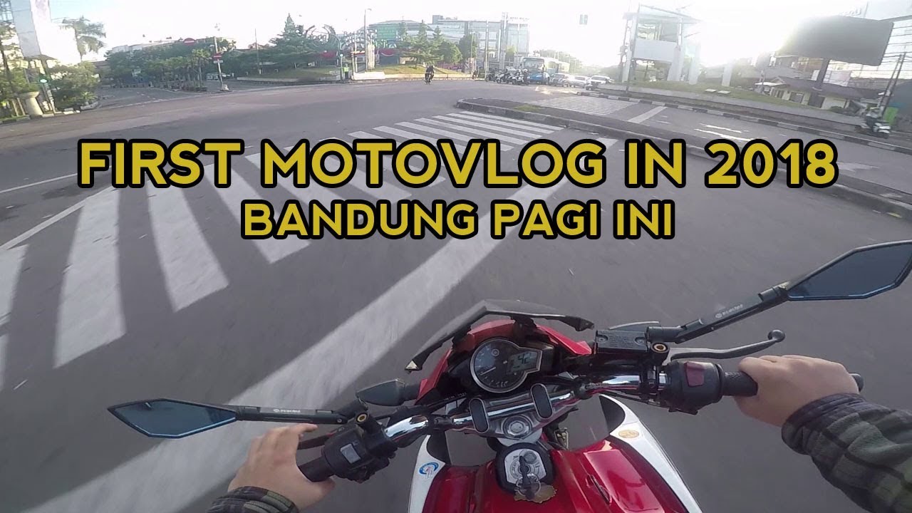 First Motovlog in 2018 #Part 1 - Bandung Pagi Ini
