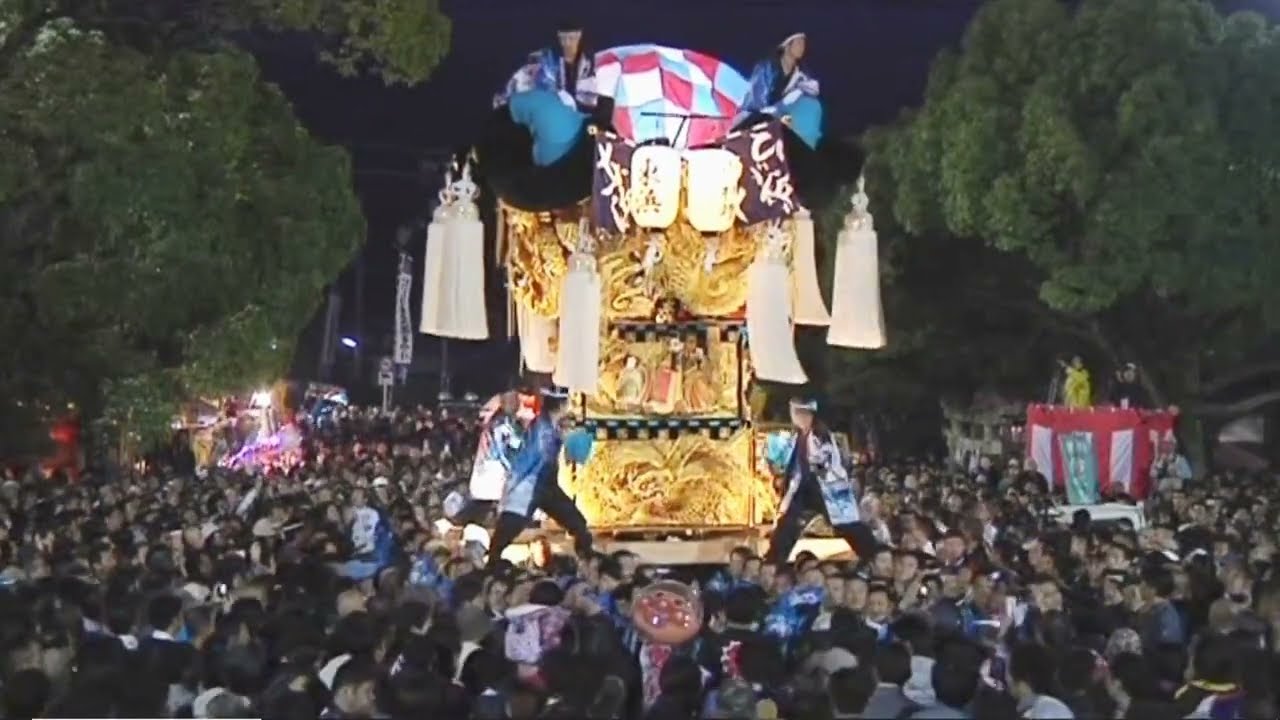 2012 新居浜太鼓祭り 八幡神社 松ノ木vs東浜