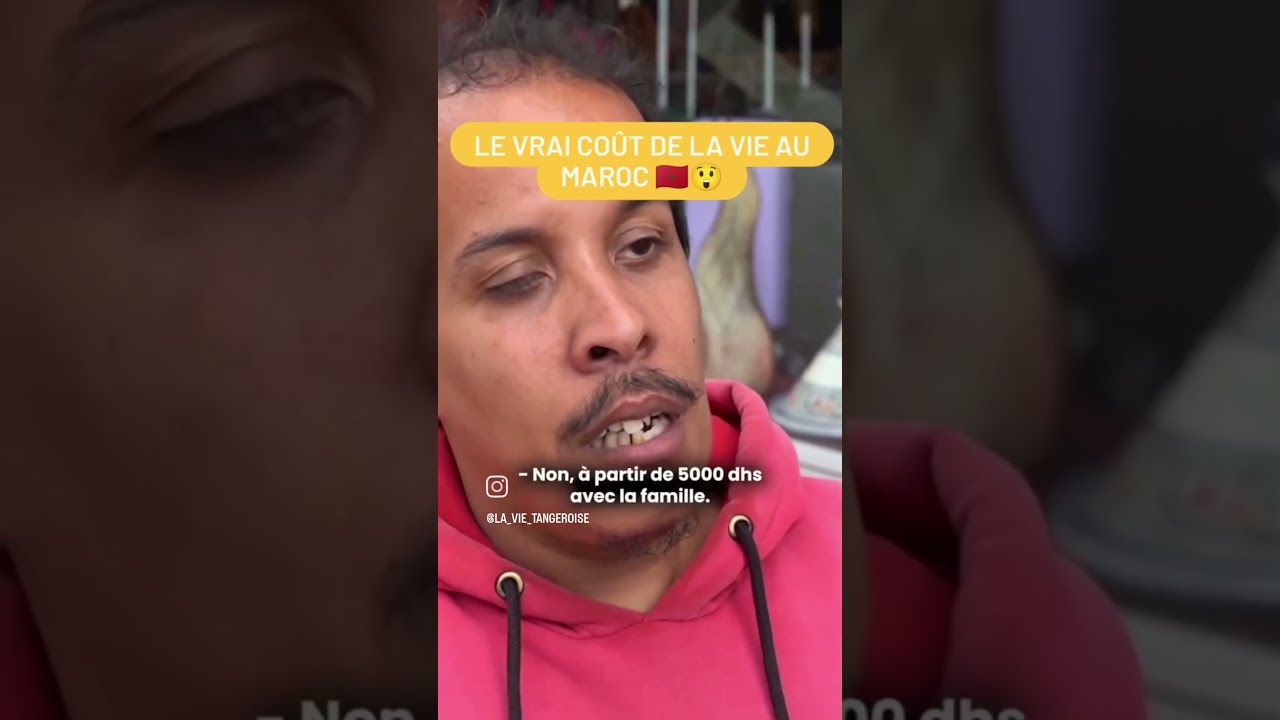 Le vrai co&ucirc;t de la vie au Maroc 🇲🇦