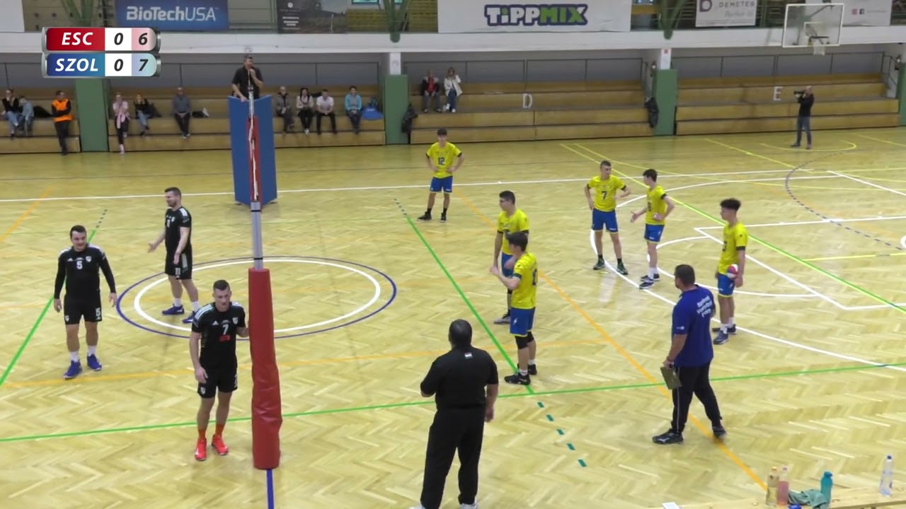 Eszterházy SC - Szolnoki SPC – férfi röplabda NB II, kelet, 1. forduló