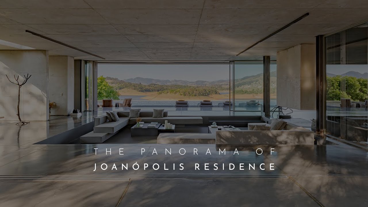 THE PANORAMA OF JOAN&Oacute;POLIS RESIDENCE BY EST&Uacute;DIO SARACURA - Joan&oacute;polis, Brazil