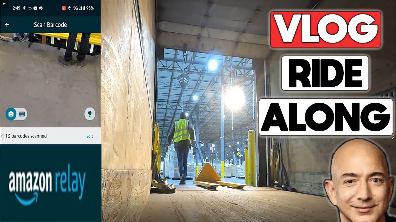 Day in The Life of an Amazon Relay Driver  | In App Instructions