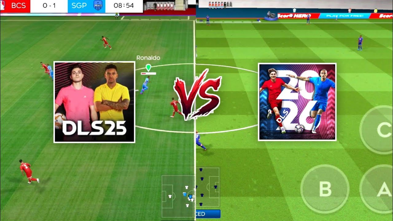 Полное сравнение DLS 26 и DLS 25 | Dream League Soccer 2026