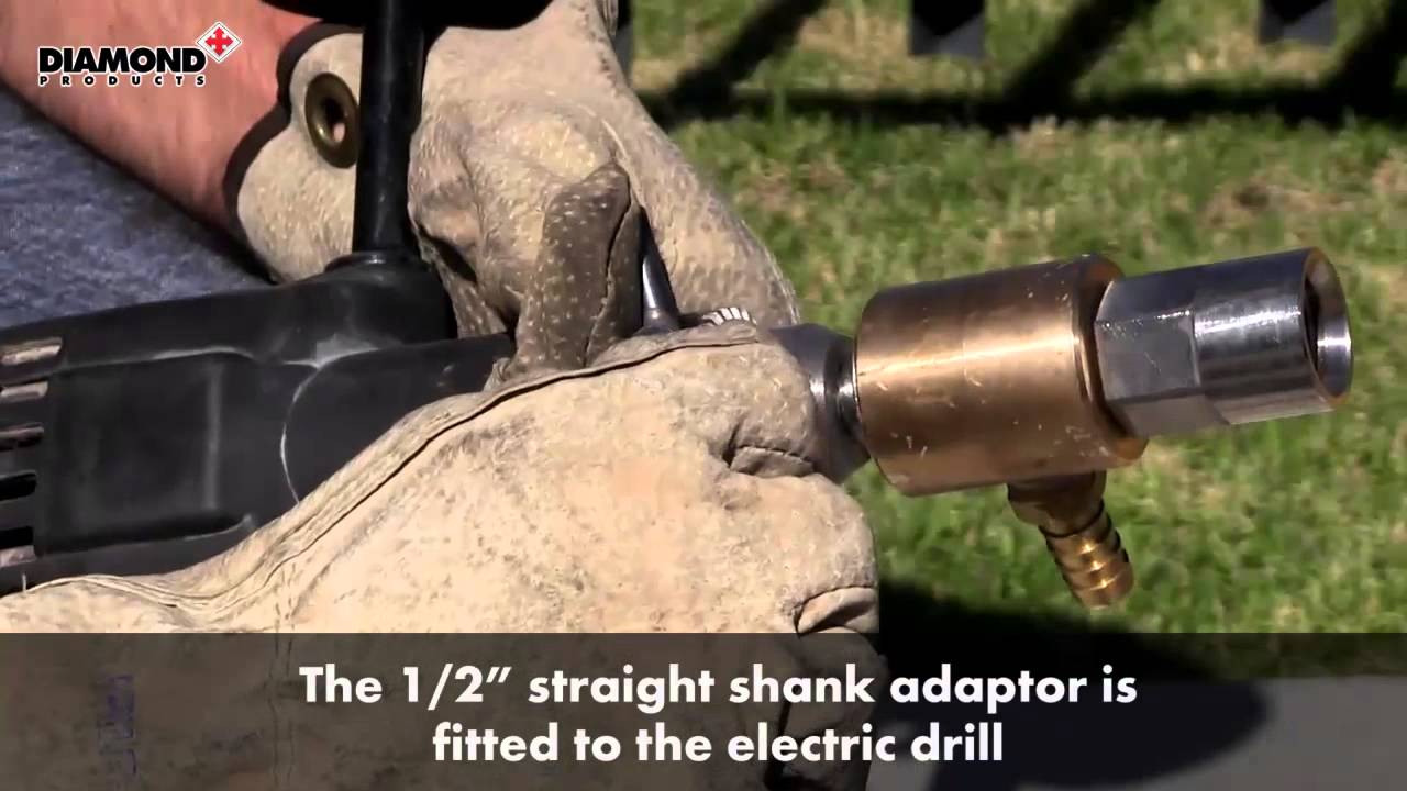 Handheld Wet Core Drilling