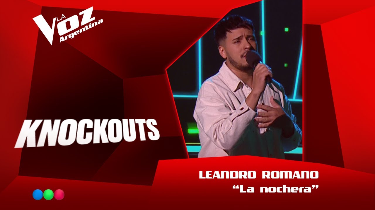 Leandro Romano - “La nochera” - Team Soledad - Knockouts - La Voz Argentina 2025