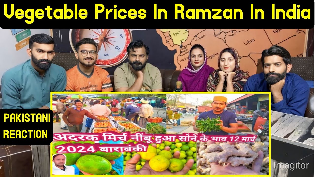 Vegetable Prices In Ramzan In India | Pakistani Reaction.