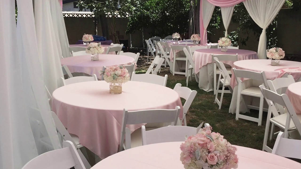 Draped Tents