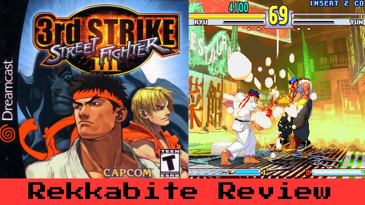 Street Fighter III 3rd Strike (Review & Rating) Dreamcast [Good Enough to Beat]