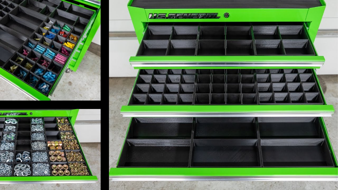 Toolbox Organizing Trays....Bolt/Nut Trays, Electrical Connector Trays etc.