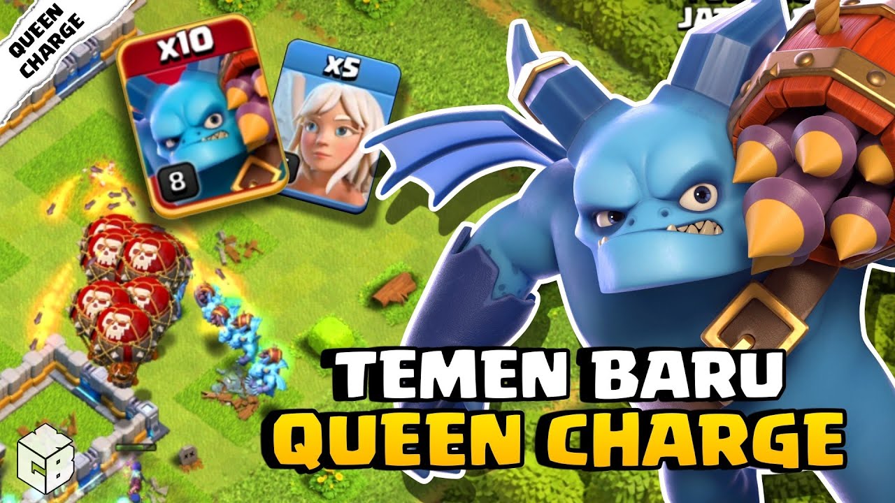Super Minion Colab Sama Queen Charge?? | Queen Charge TH 12 | Clash of Clans