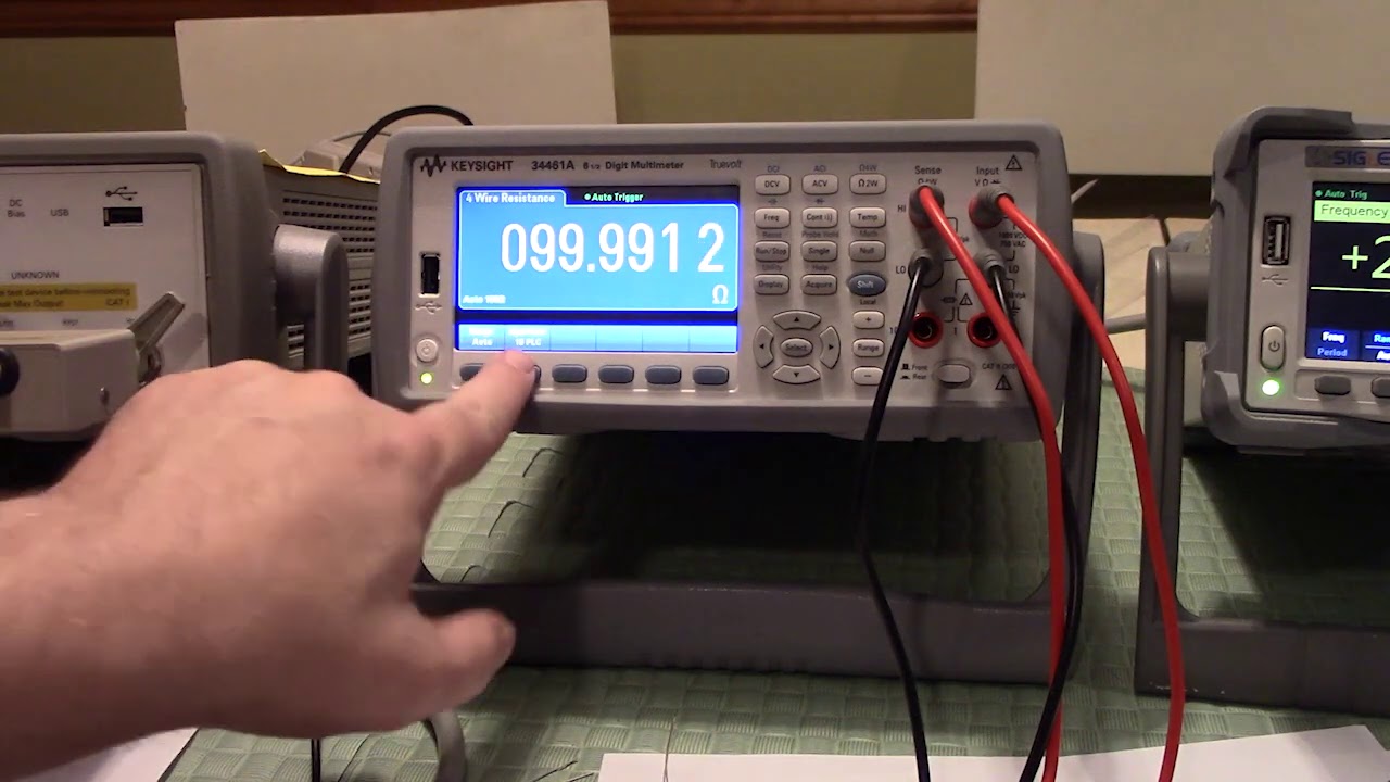 ER08: Precision Meter Review SDM3055, E4980a, 34461A