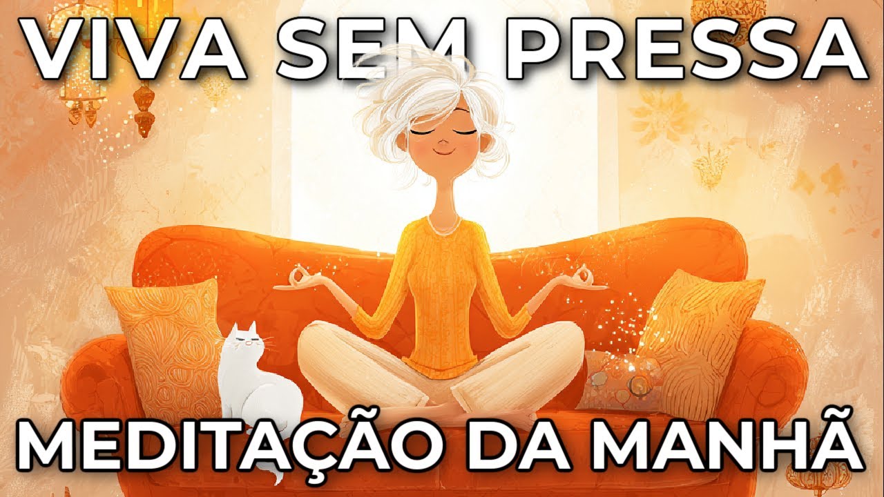 MEDITAÇÃO DA MANHÃ: COMECE ESSE DIA COM CALMA,  LEVEZA E SEM PRESSA