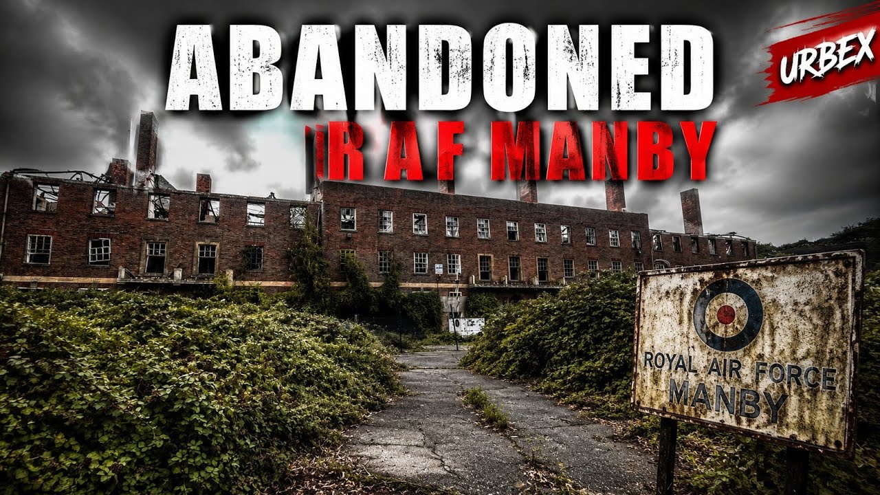 Exploring RAF Manby.