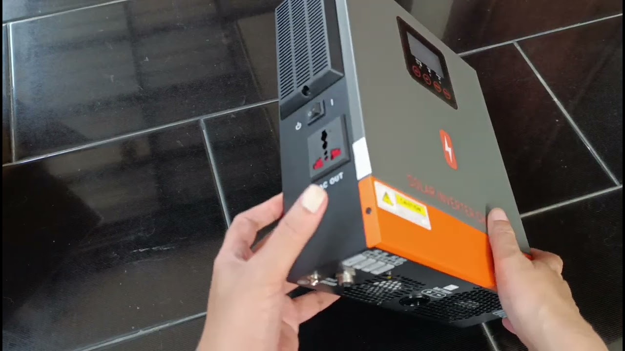 Unboxing Hybrid Inverter PowMr 1KW