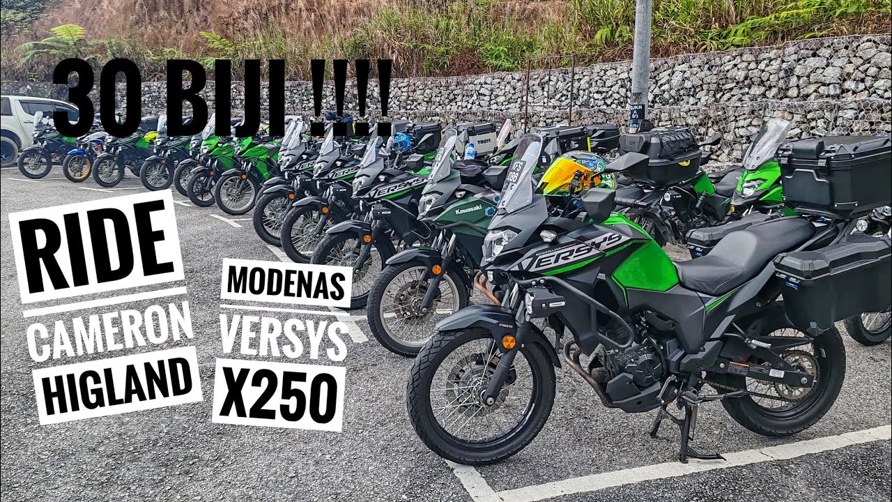 Ride Cameron Highland | Modenas Versys X 250 | Boh Plantation | Kg Taman Sedia | Kea Farm