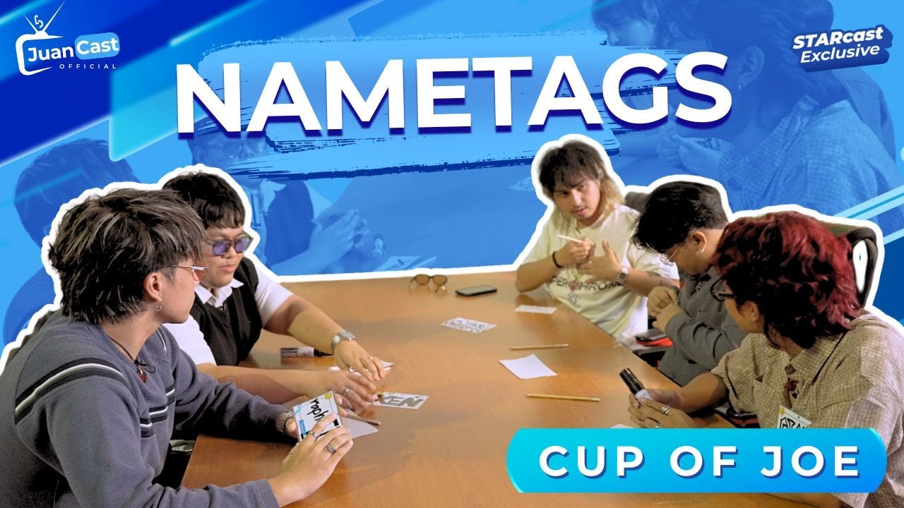 Cup of Joe Gets Creative on JuanCast | EP: 1 Nametags