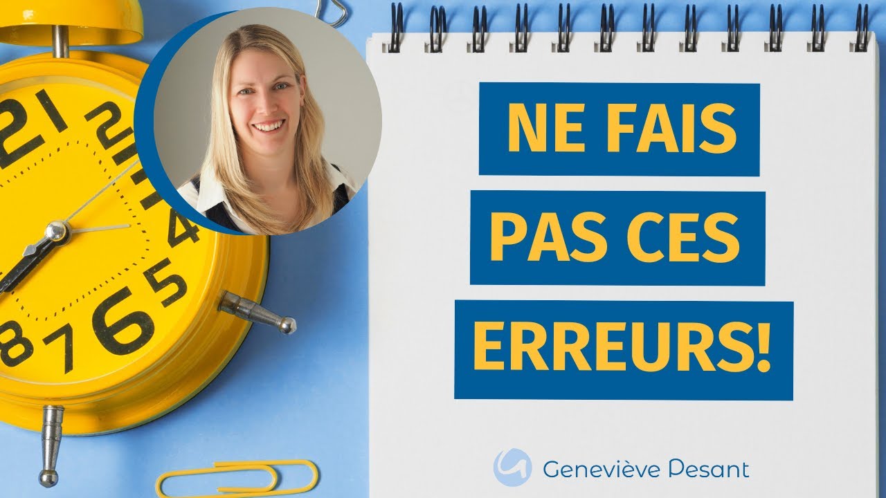 Ne fais pas ces erreurs! Dépenses Non Déductibles à savoir (et à éviter)
