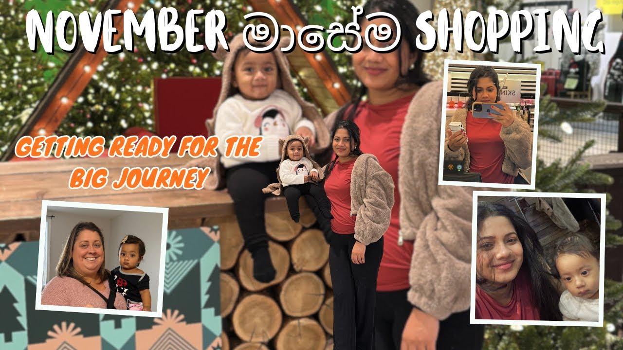 November Reset vlog🍁 | Moving, Shopping & Days in my life| sinhala vlog | Sri Lankan family in 🇨🇦 