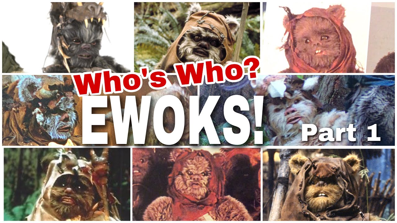(Almost) Every Ewok (and Action Figure) in Return of the Jedi! Part 1