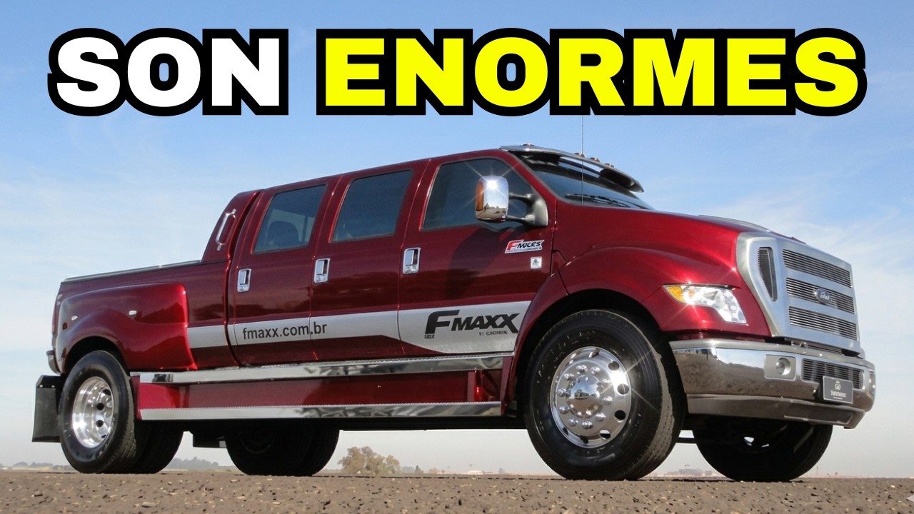 Las Camionetas Mas Gigantes de Mundo | Son Como Un Trailer