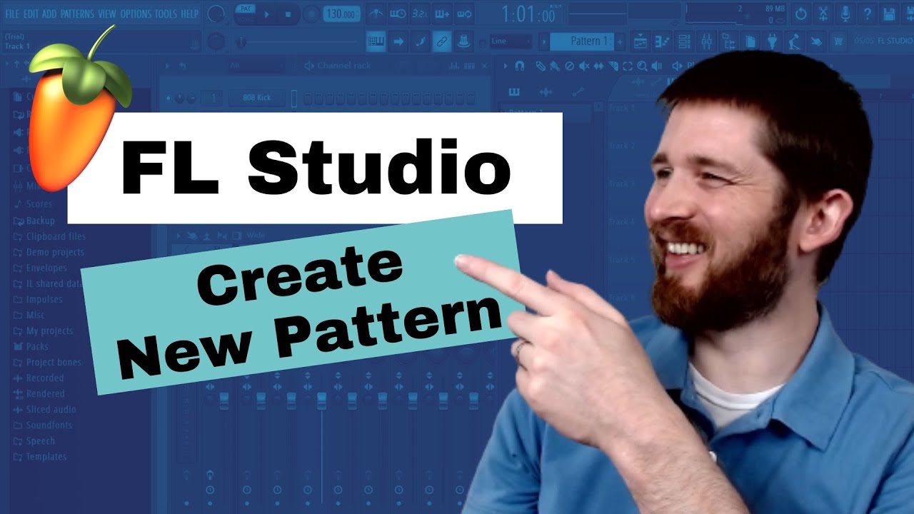 FL Studio Как создать новый узор