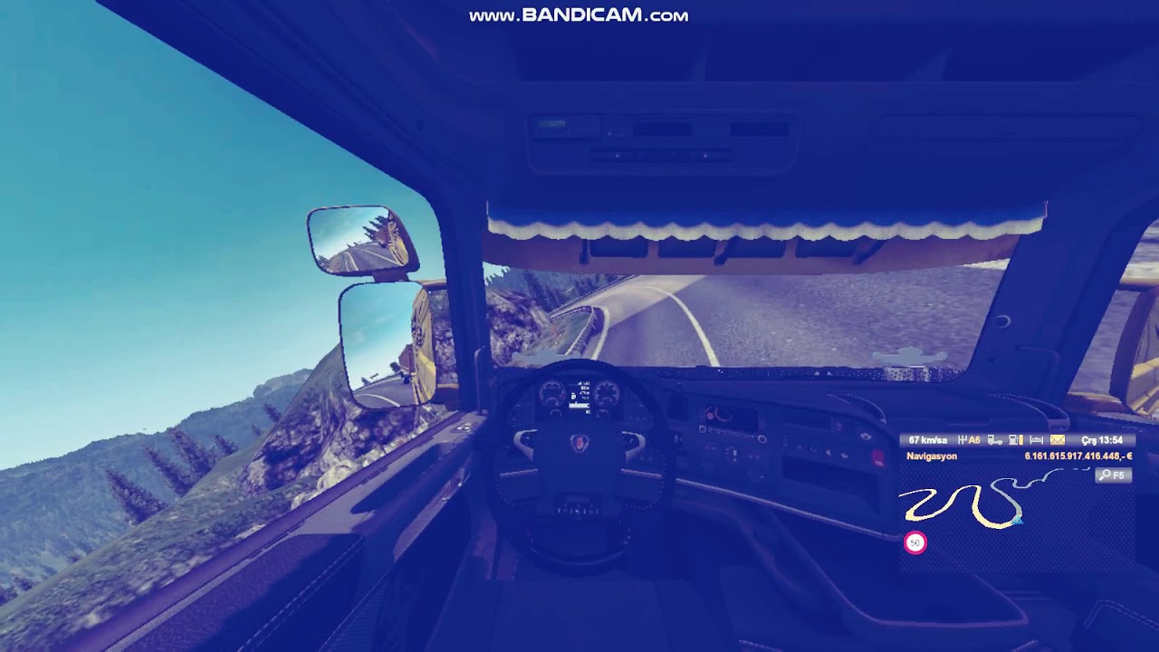 Euro Truck Simulator / Tehlikeli anlar #8  bölüm