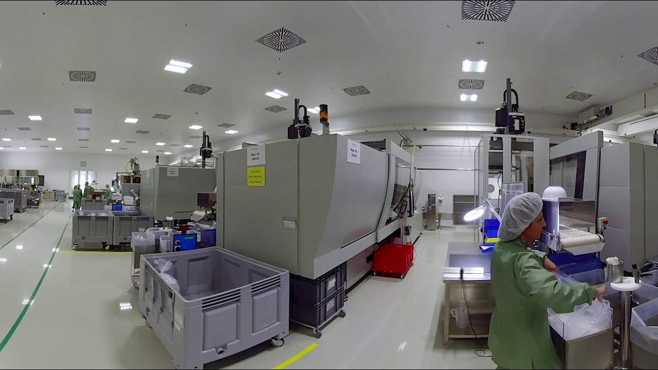 Erhalten Sie Einblicke in die Reinraumproduktion bei RAUMEDIC (360°-Video/VR)