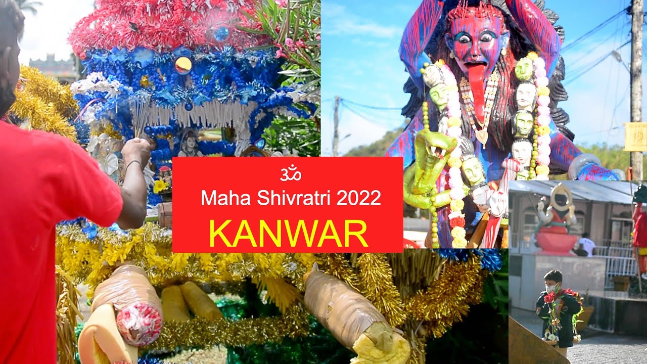 🕉️🇲🇺🙏 Maha Shivratri 2022 Mauritius. Kanwar Pilgrimage to Ganga Talao, Grand Bassin Lake 🕉️🇲🇺🙏