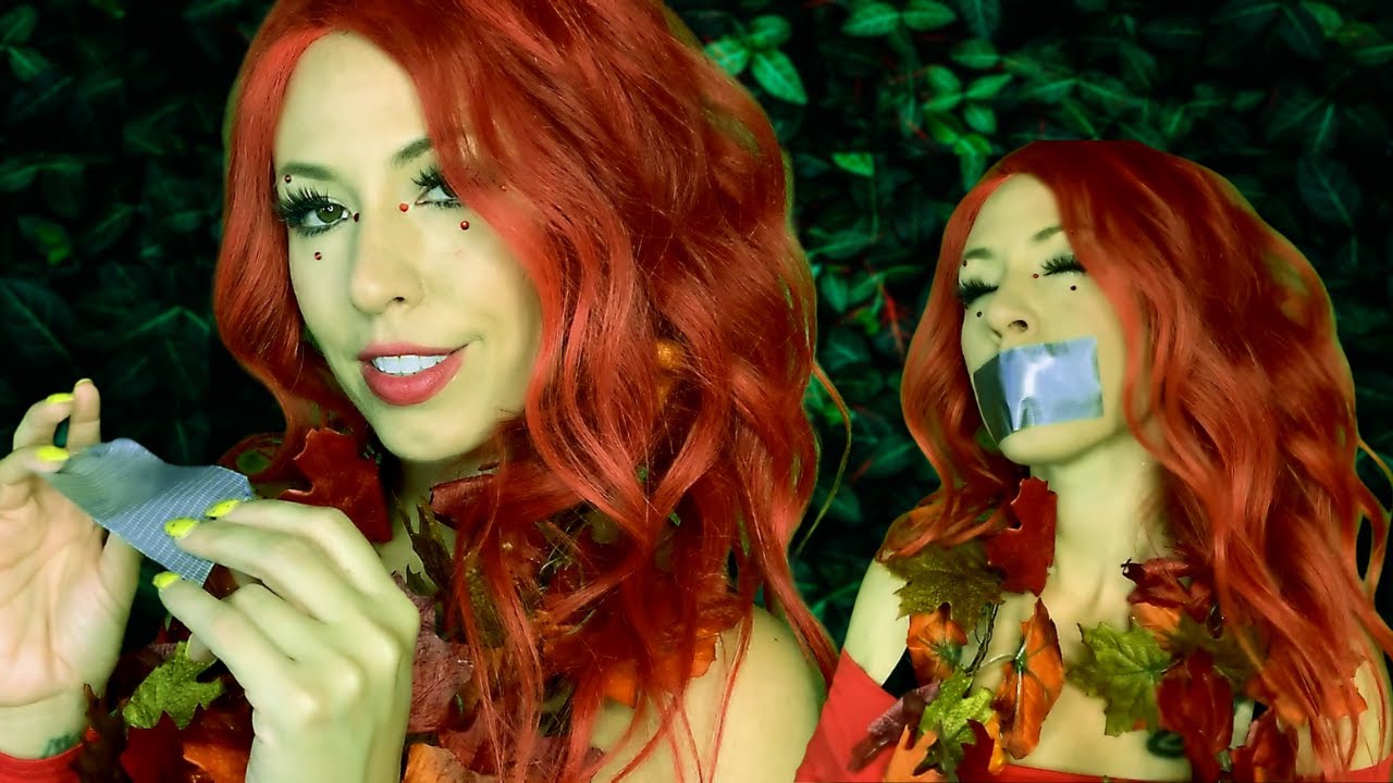 Poison Ivy Duct Tape ASMR | Sticky Noises Tingles | Audio FX Added | Batman Will Be Taped & Gagged