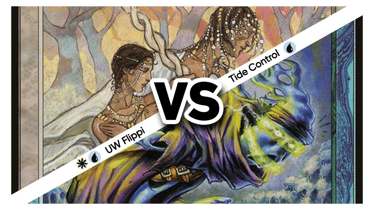MTG Premodern (SWE) UW Flippi  vs Tide Control [Gameplay]