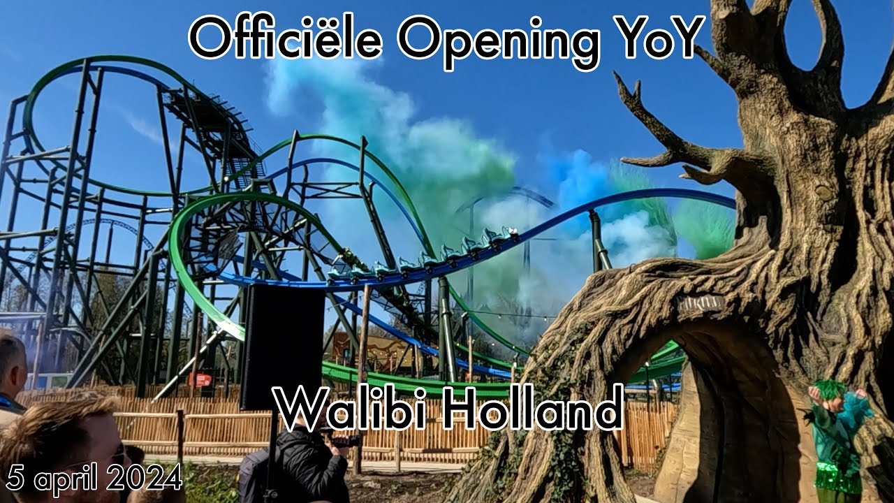 Officiële Opening YoY @ Walibi Holland