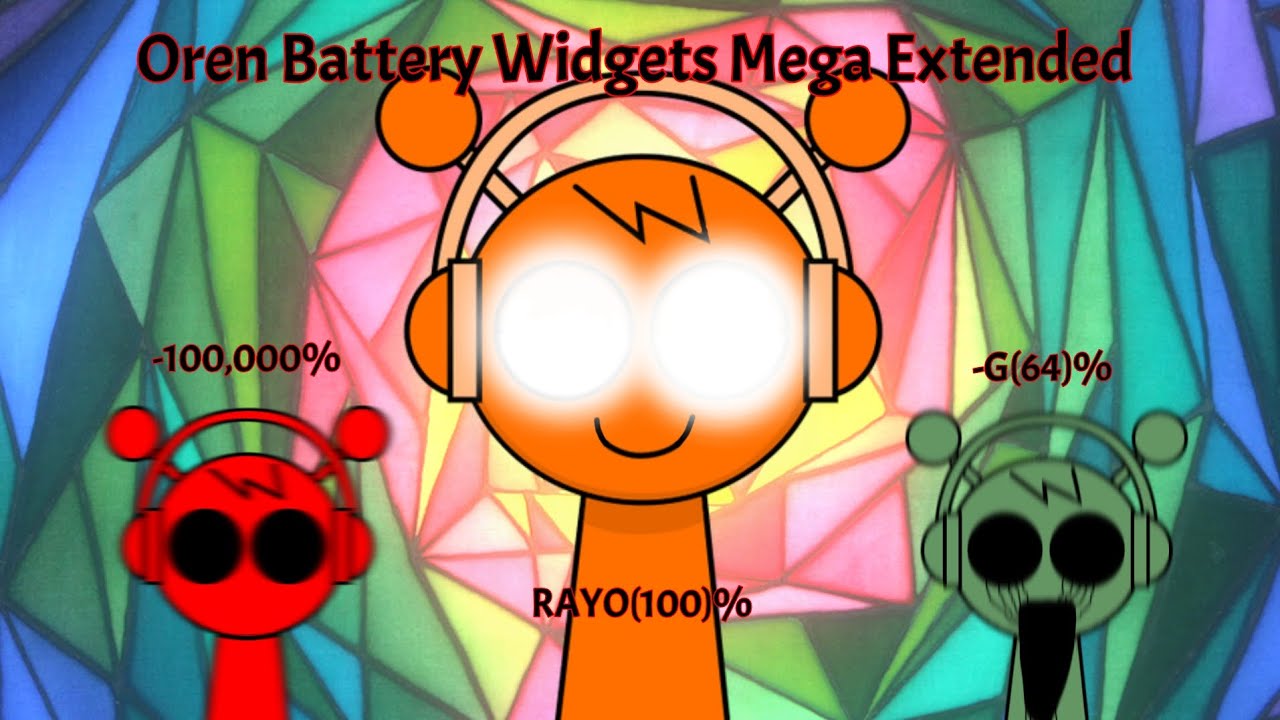 Oren Battery Widgets Mega Extended