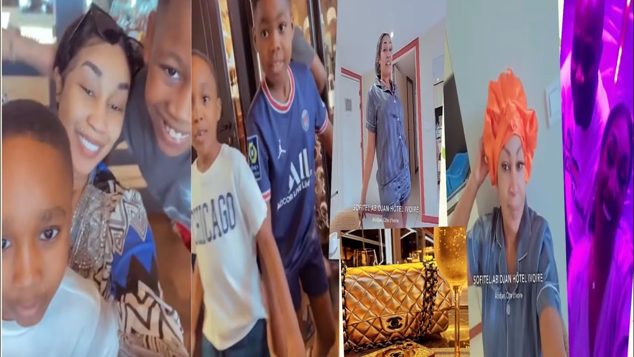 EMMA LOHOUES ET SES ENFANTS AVEC SA SOEUR PUIS L’AMBIANCE