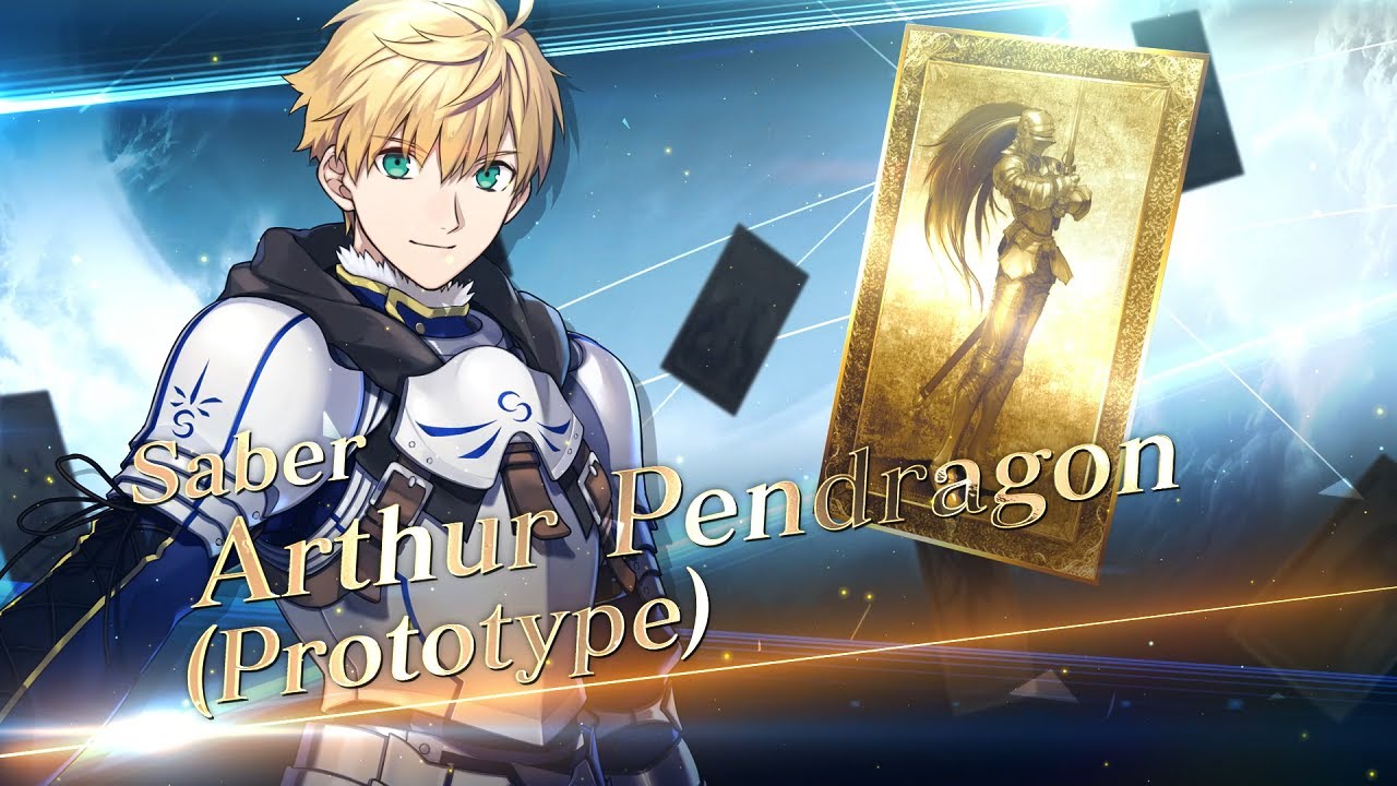 Fate/Grand Order - Arthur Pendragon (Prototype) Servant Introduction