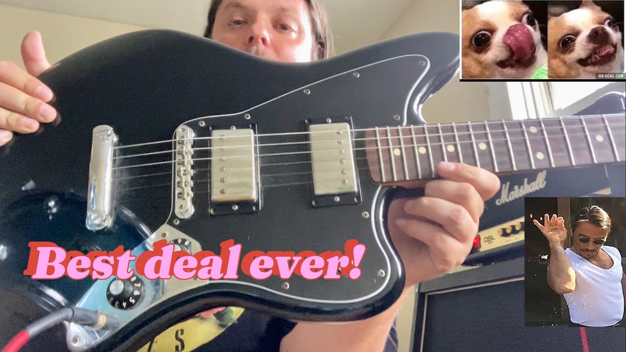 Fender Blacktop Jaguar possibly the best deal ever !