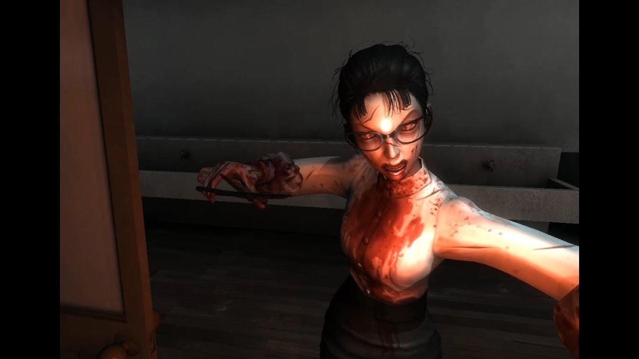 All Scary Moments - WhiteDay: A Labyrinth named School (REMAKE)