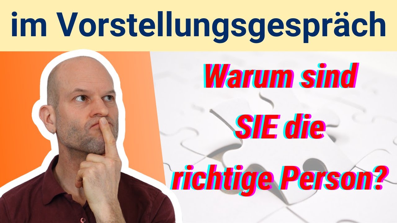 Typische Frage im Vorstellungsgespräch 🏹 Warum sind SIE der/die Richtige für die Stelle?