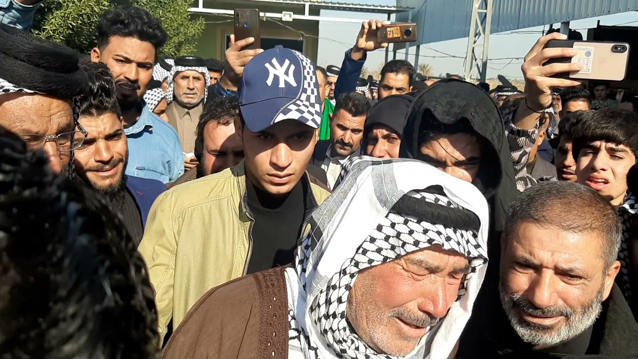 قدمنا العزاء بأسم موكب ناحية شيخ سعد واسط الى ناحية الشوملي بفقد ابن وحفيد سيد حسين ابو حيه