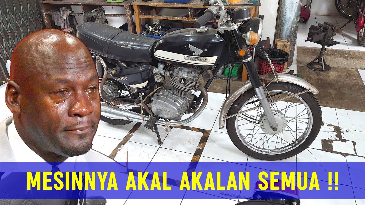 Peremajaan Mesin Honda CB100 K0 1970