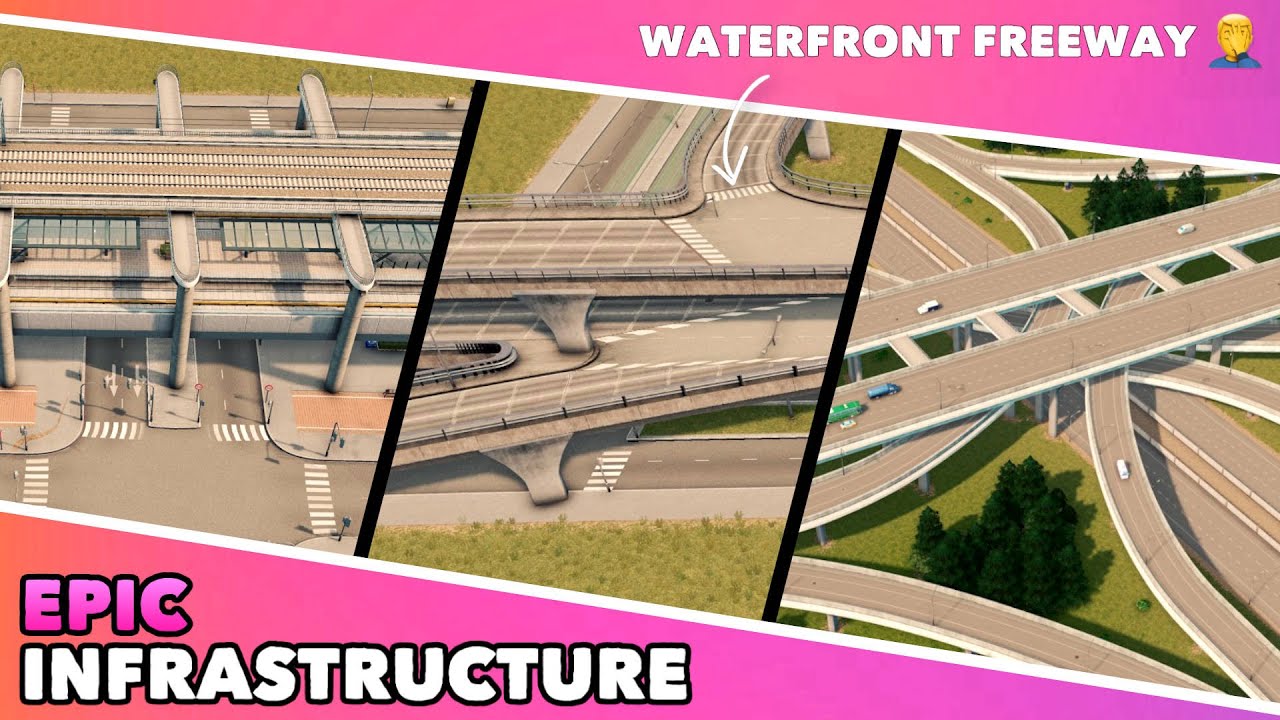 Epic Rail & Road Infrastructure Upgrade for my Cities: Skylines Dream Bay City | Ep. 9