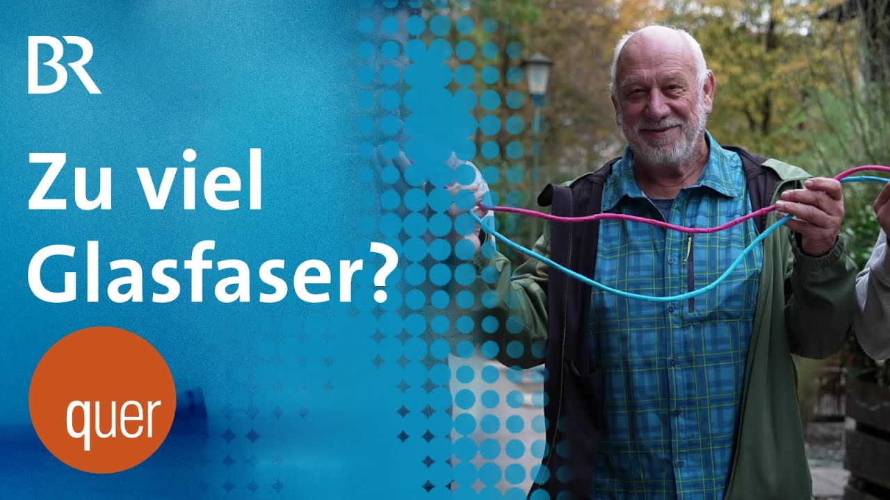 Doppelt Glasfaser: Ausbau treibt in München seltsame Blüten | quer vom BR