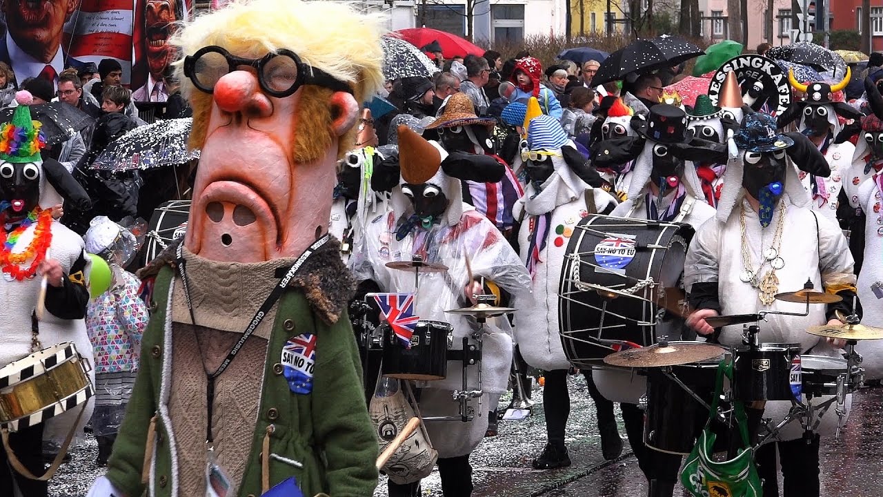Cortege. Basler Fasnacht 2017  - am Montag