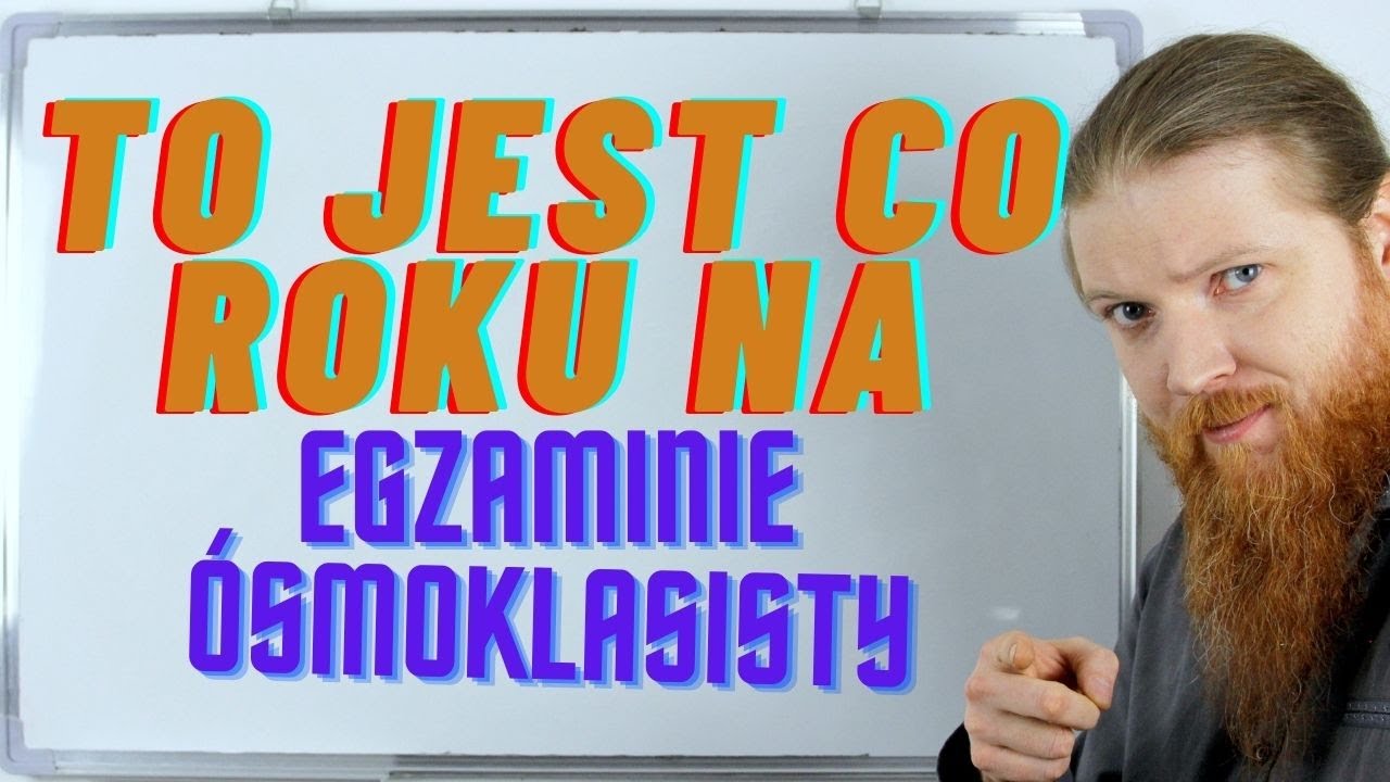 5 zadań z geometrii otwartych, które są prawie co roku Egzamin ósmoklasisty Matematyka